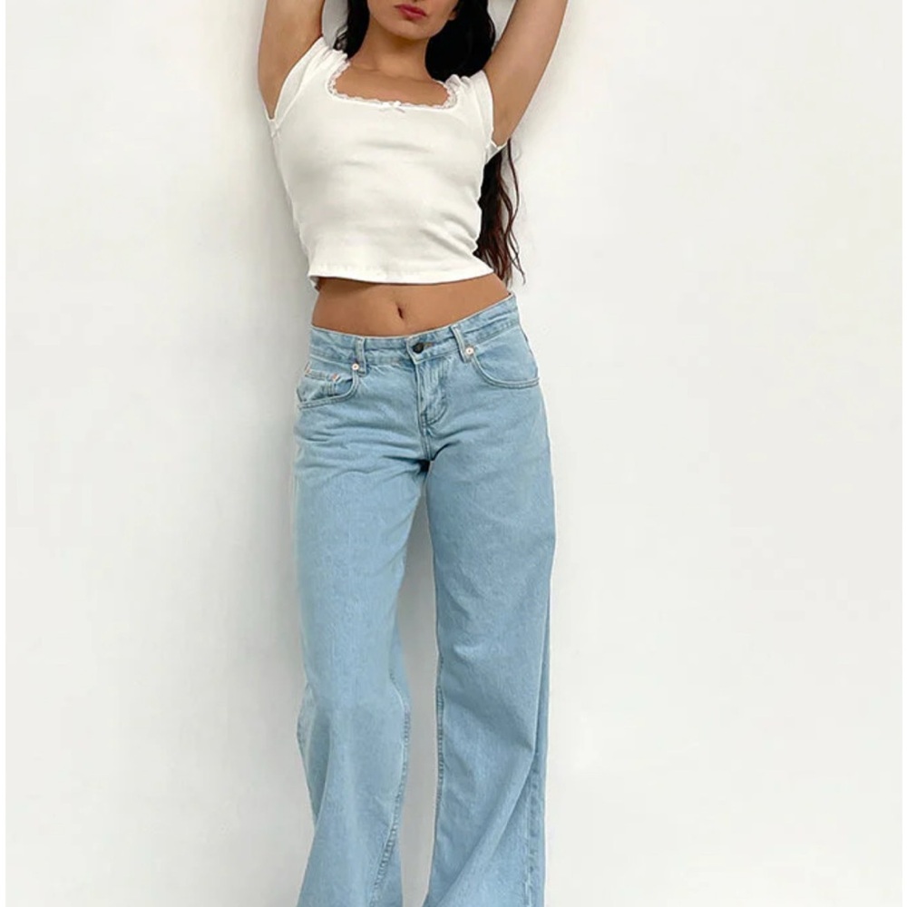 Motel Rocks Low Rise Parallel Jeans